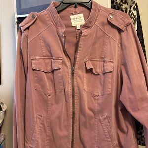 Torrid Mauve Utility Jacket